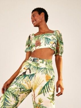 Farm Rio - NEW Tropical Print Crop Top